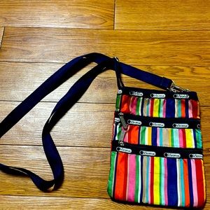 LeSportSac Striped CrossBody bag